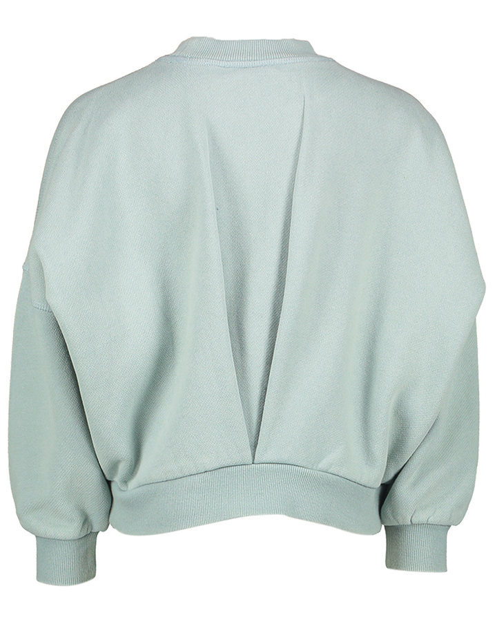 Licht blauwe oversized sweater AO76