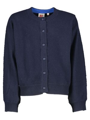 Classic navy gilet met knopen AO