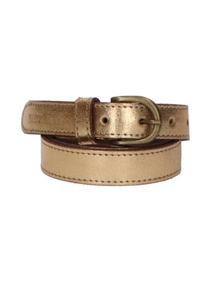 Goudkleurige metallic riem Bella AO76