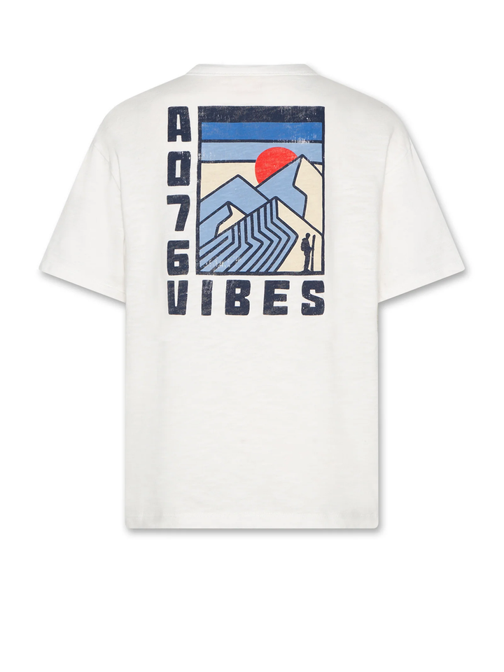 Witte katoenen t-shirt AO76