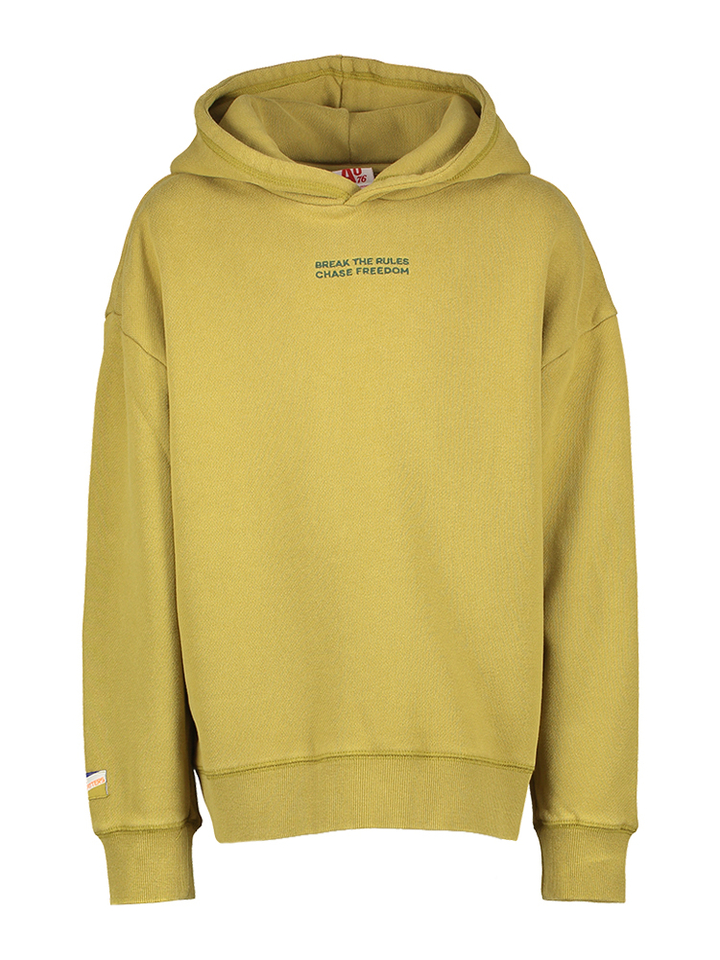 Willow green sweater met rolkraag AO76