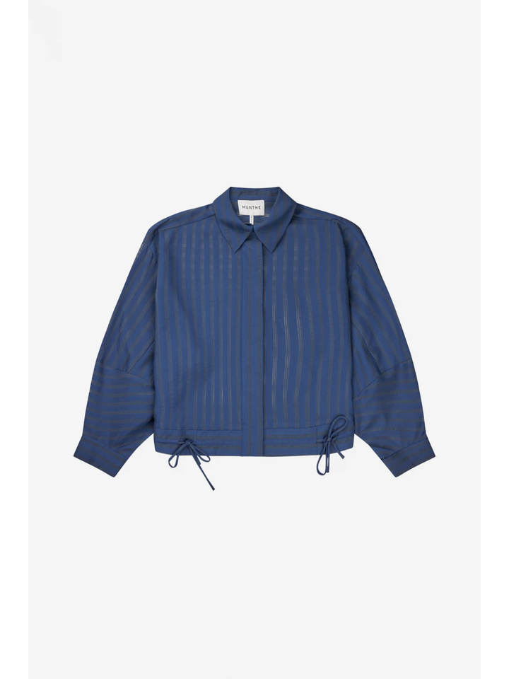 Blauwe blouse Loasta Munthe