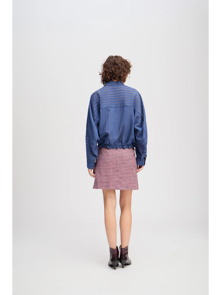 Blauwe blouse Loasta Munthe