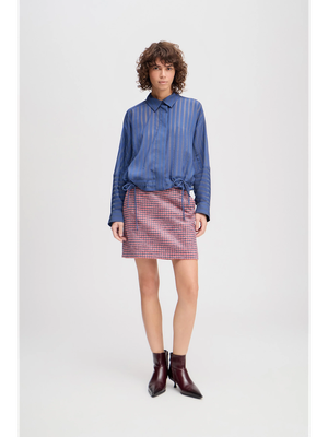 Blauwe blouse Loasta Munthe