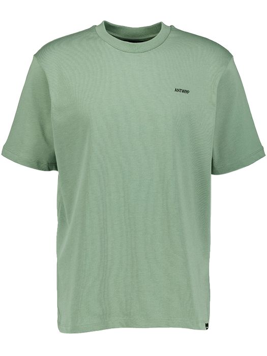 Kaki groene katoenen t-shirt Antwrp