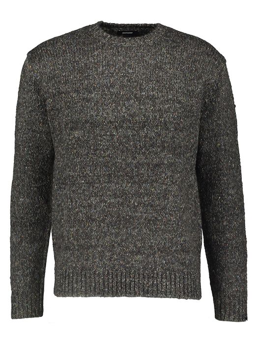 Donkergrijze gebreide trui Antwrp