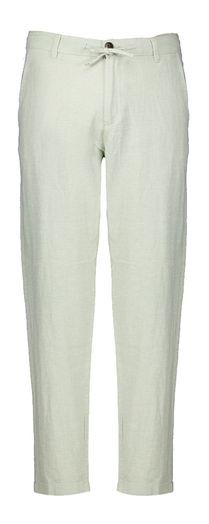 Groene linnen broek selected 