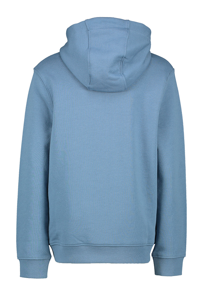 Blauwe katoenen sweater met kap Lyle&Scott