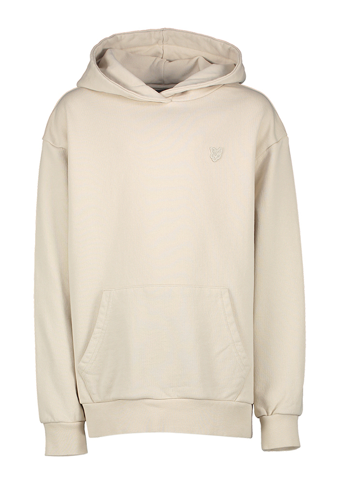 Beige sweater met kap Lyle&Scott