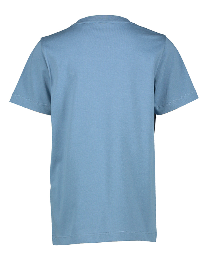 Blauwe katoenen t-shirt Lyle & Scott