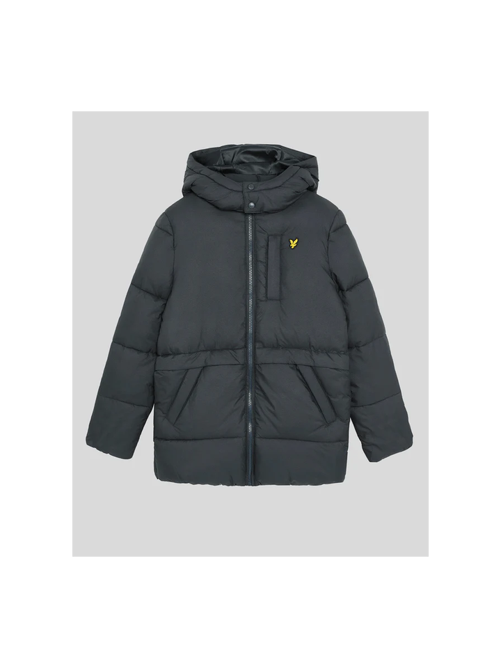 Donkerblauwe winterjas Lyle&Scott 