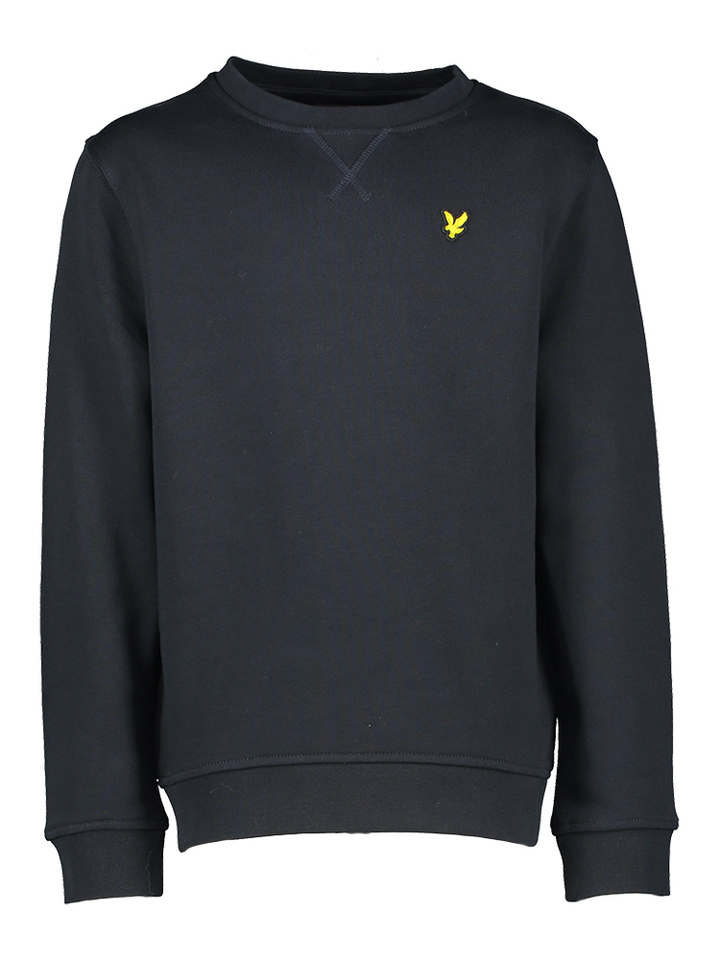 Donkrtblauwe trui Lyle&Scott