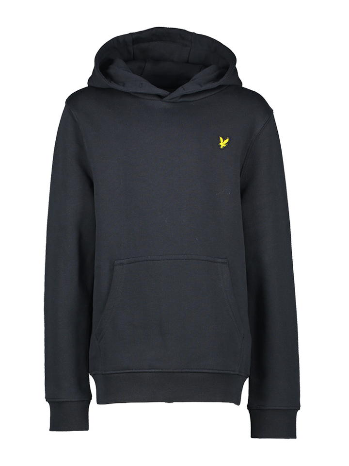 Donkerblauwe sweater met kap Lyle&Scott