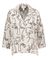 Beige bloes met zwarte print Joseph Ribkoff 