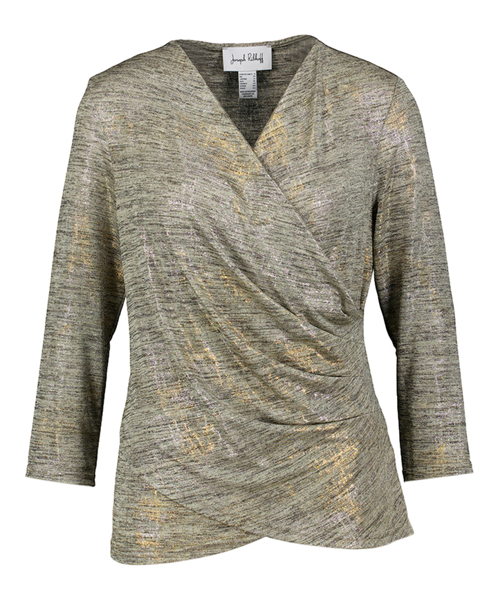 Brons kleurige bloes Joseph Ribkoff