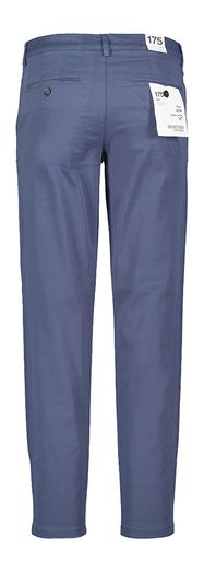 Ocean blauwe slim fit chino Selected 