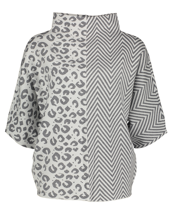 Beige trui met patroon Joseph Ribkoff