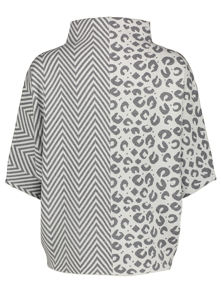 Beige trui met patroon Joseph Ribkoff