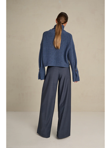 Cloudy blue lange broek Edith March 23