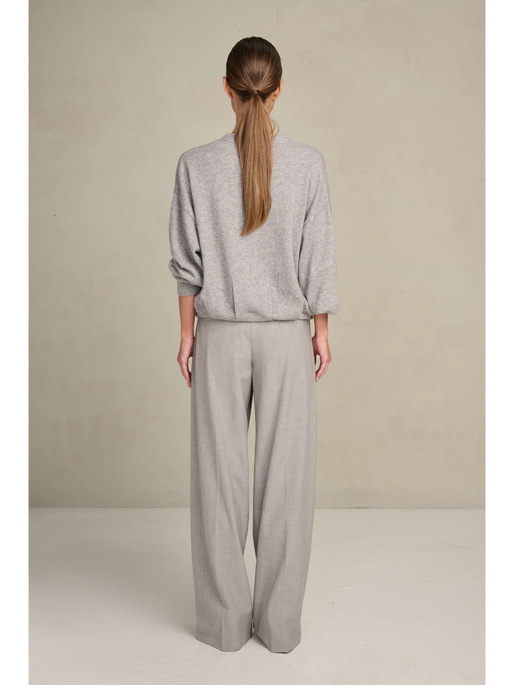 Silver grey lange broek Edith March 23