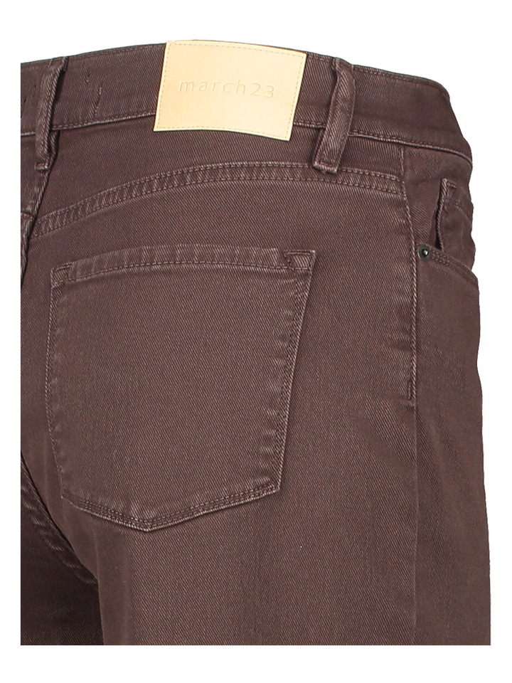 Bruine loose fit Jeans Enrica March23
