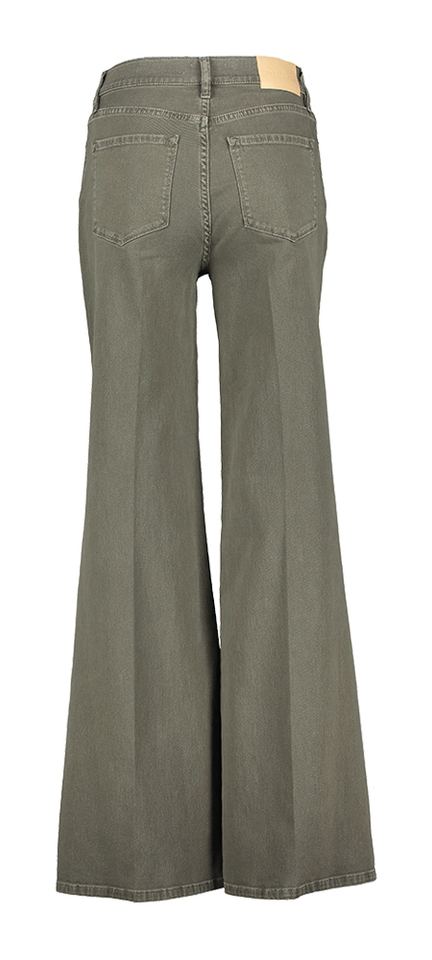 Faded green straight jeans Enrica March23