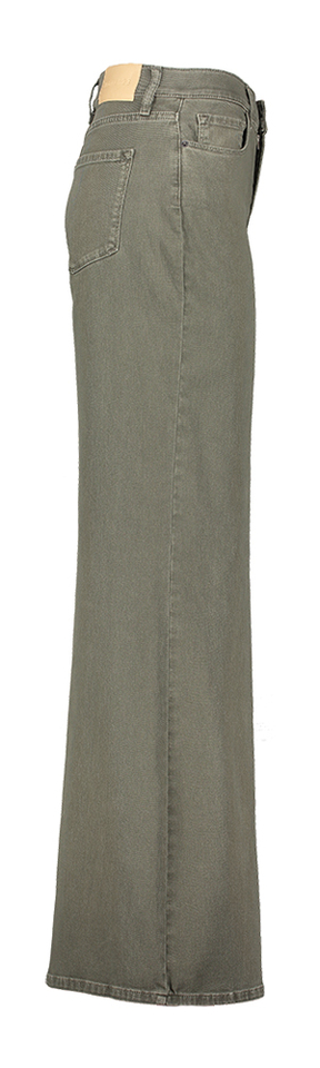 Faded green straight jeans Enrica March23