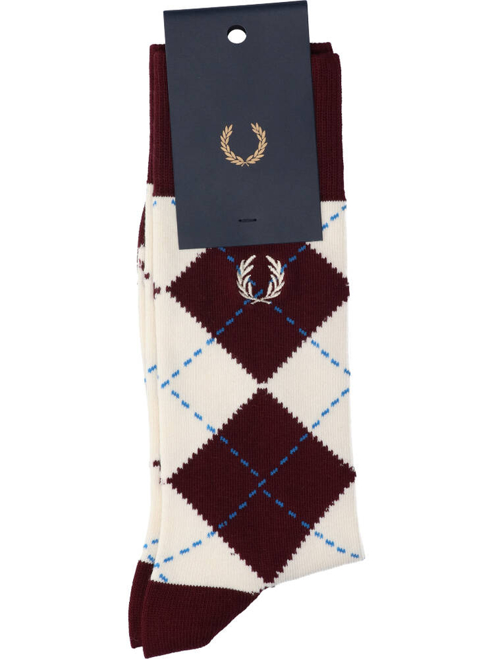 Multicolor katoenen kousen Fred Perry