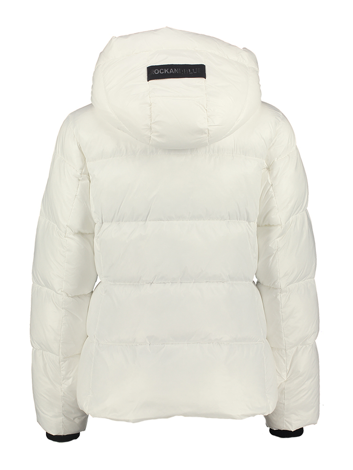 Witte puffer jacket Milou Rock&Blue