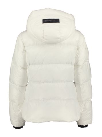 Witte puffer jacket Milou Rock&Blue