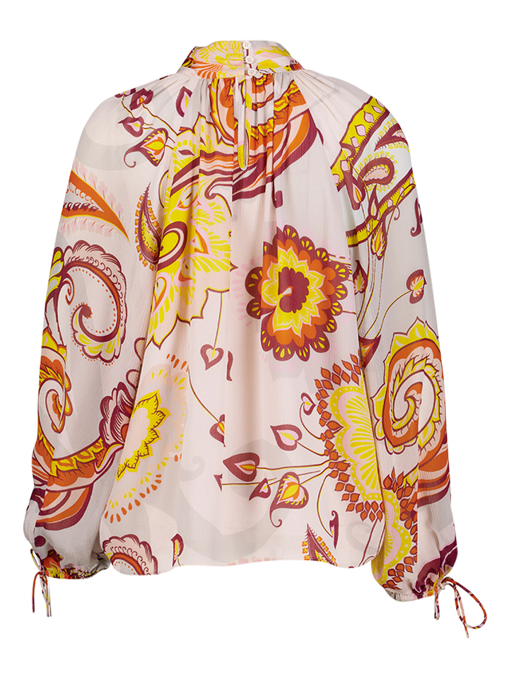 Multicolor blouse met bloemenprint Herzen's