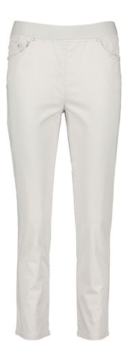 Licht grijze slim fit broek Pamina Raphaela