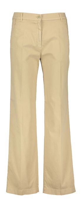 Zandkleuerige regular fit broek Brax