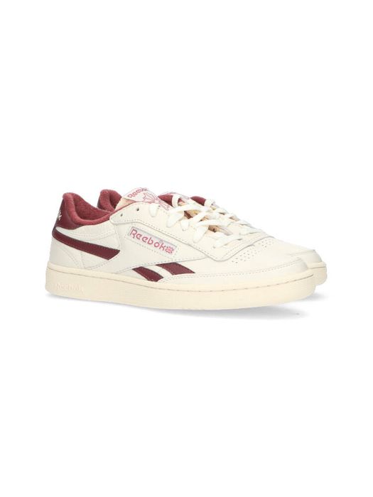 Multicolor lage sneakers met burgundy Reebok