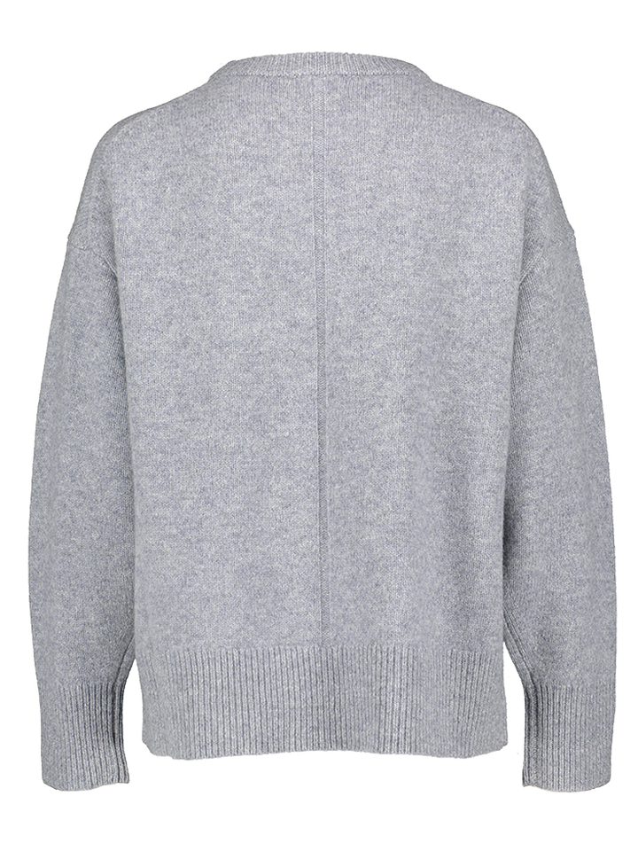 Grijze trui met ronde hals Persan Suncoo