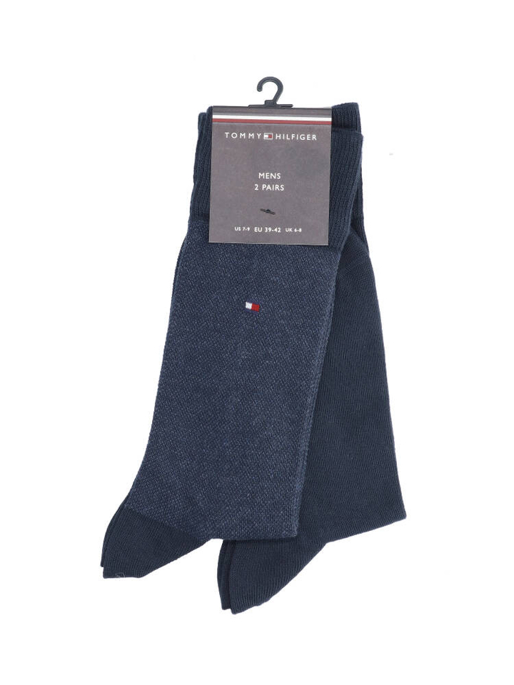 Dark navy 2 duo pack sokken Tommy Hilfiger 