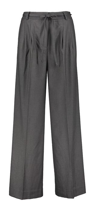 Midnight grey wijde broek Magnolia Witblack