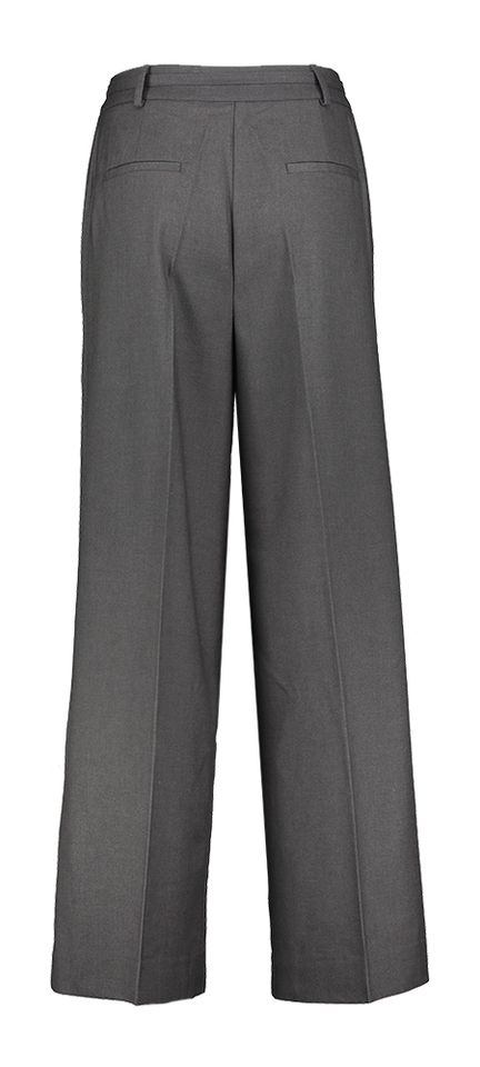 Midnight grey wijde broek Magnolia Witblack