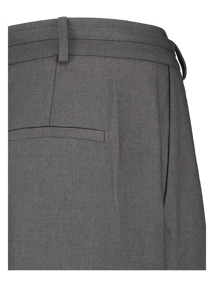 Midnight grey wijde broek Magnolia Witblack