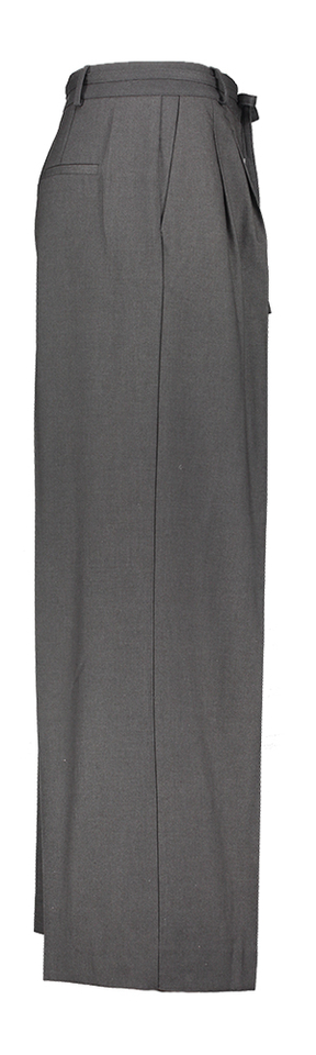 Midnight grey wijde broek Magnolia Witblack