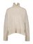 Zandkleurige wollen pull Harlow Withblack