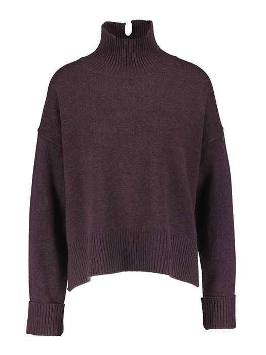Bordeaux wollen pull Harlow Withblack