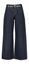 Donkerblauwe straight jeans Mila Wide Denim Withblack 