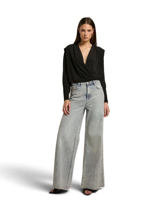Light misty blue loos fit jeans Homage