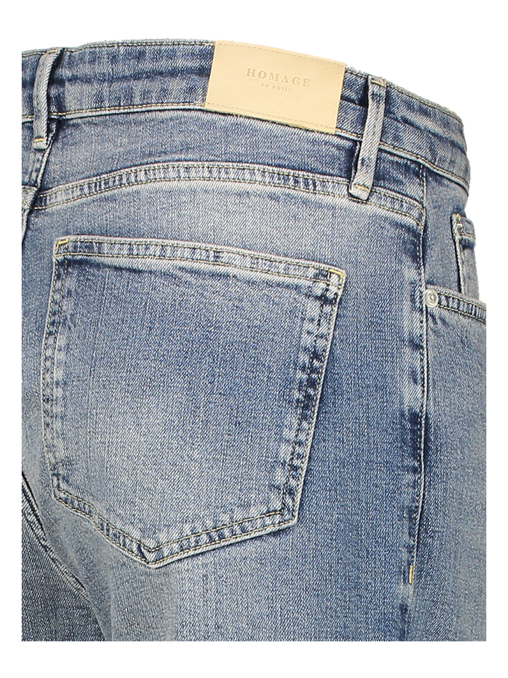 Blauwe straight jeans Jones Homage