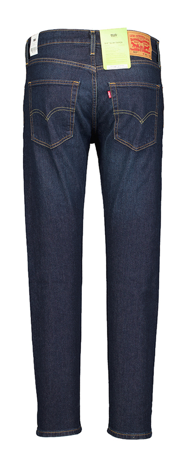 Donkerblauwe slim tapered jeans 512 Levi's 