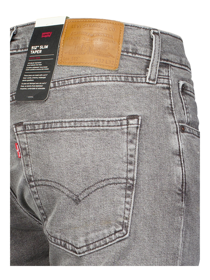 Grijze slim tapered jeans Levi's 512