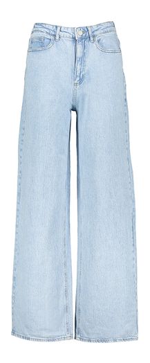 Licht blauwe wide fit jeans met hoge taille Vifreya Vila