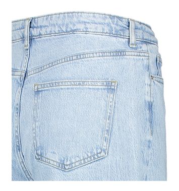 Licht blauwe wide fit jeans met hoge taille Vifreya Vila