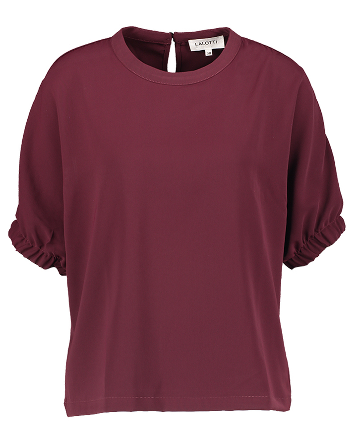 Bordeaux blouse Pom Bloes Lalotti